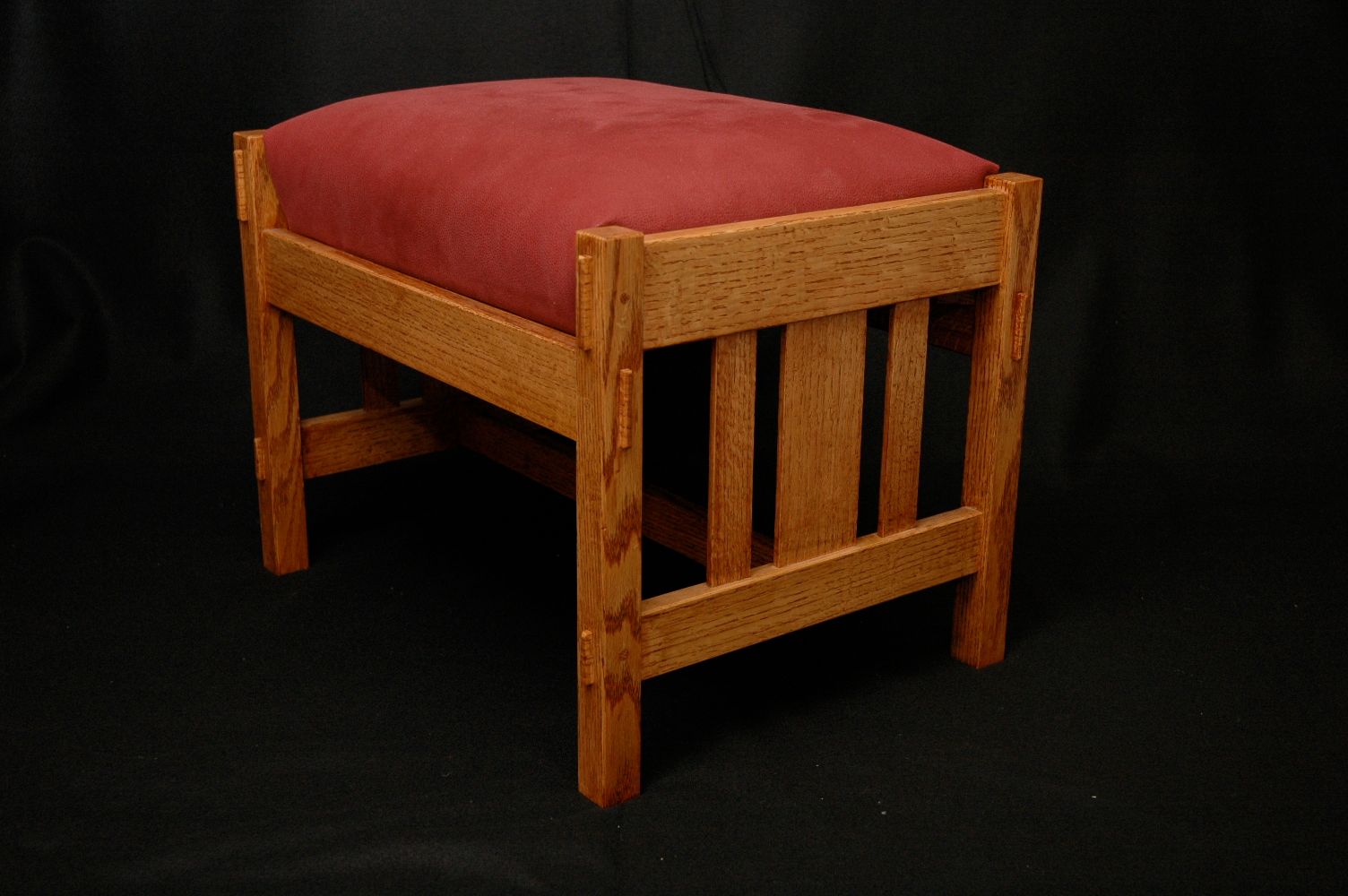 Stickley Style Ottoman FineWoodworking