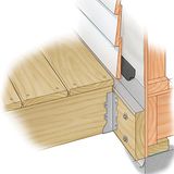 sloping a deck