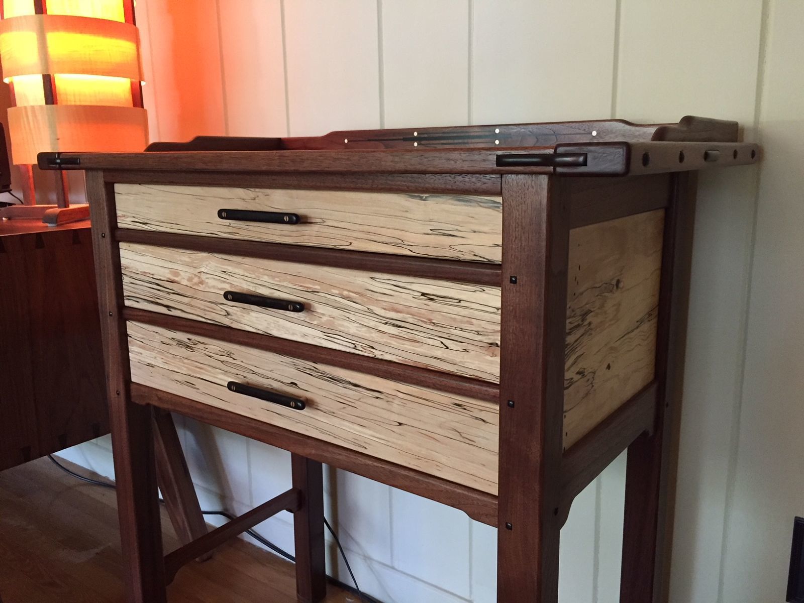 Greene and Green(ish) Valet Table - FineWoodworking