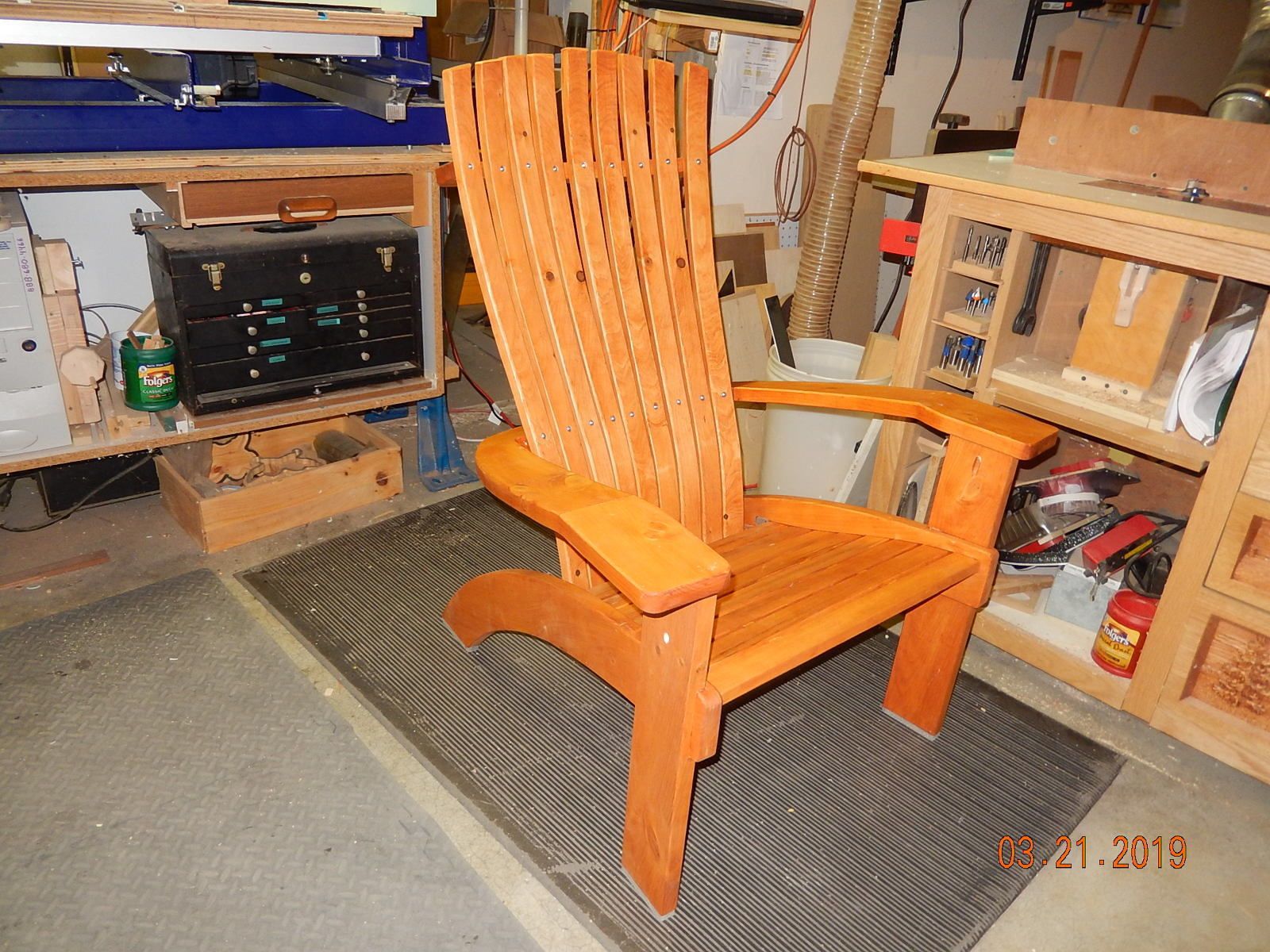 Contemporary Adirondack Chair FineWoodworking
