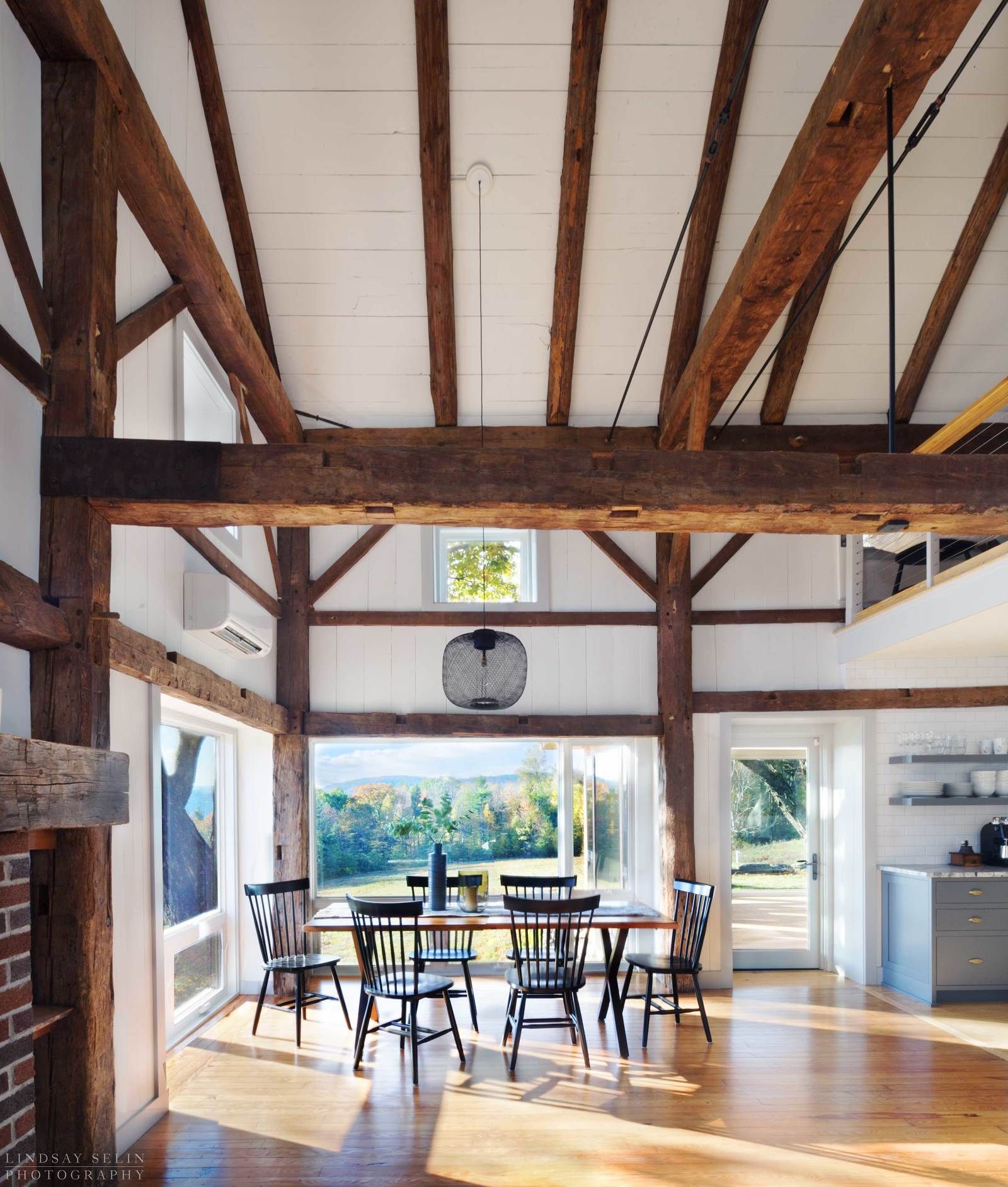Renovation of an old barn into a modern high performance home in ...