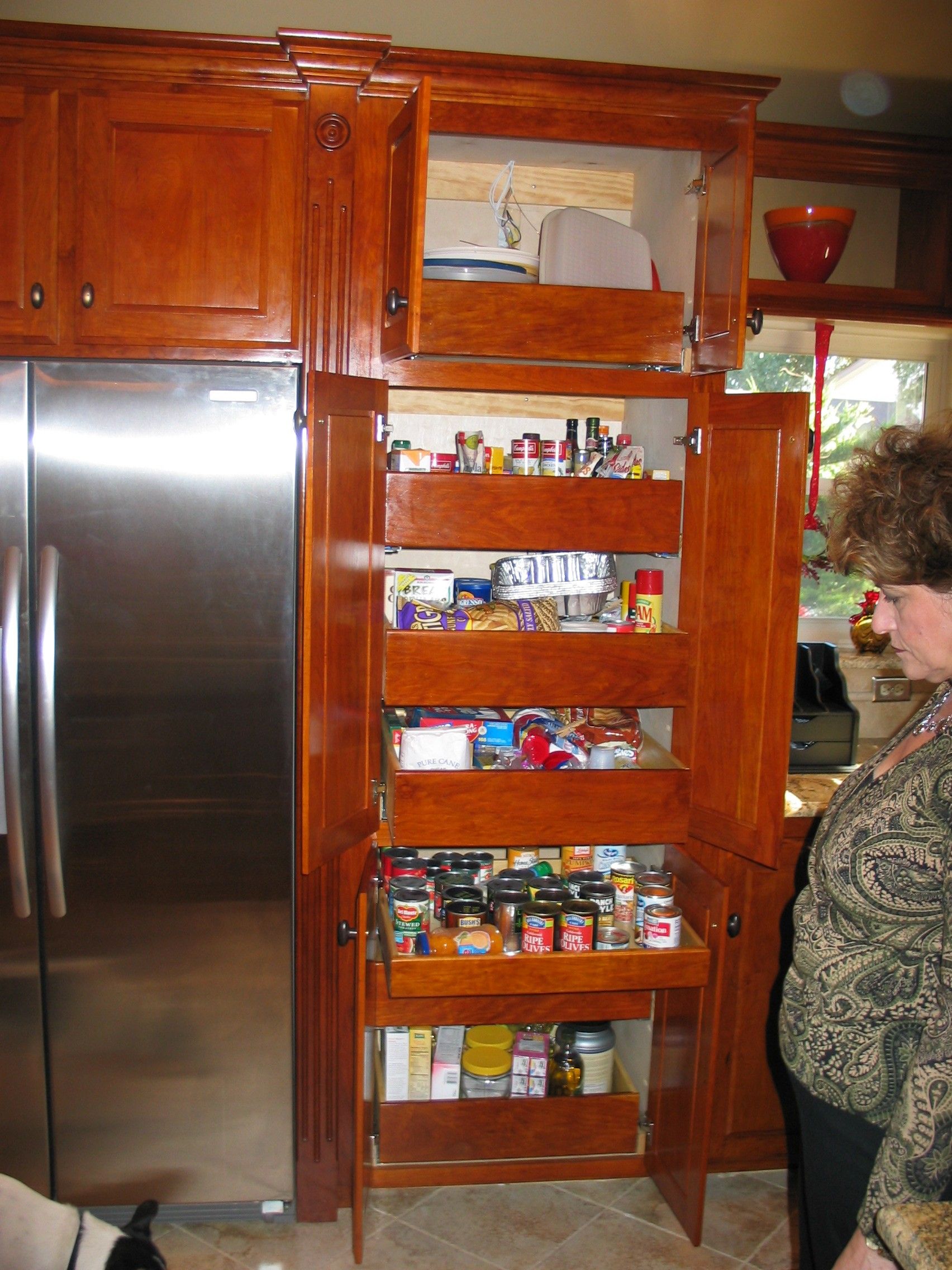 Cherry Kitchen using Kreg Jig FineWoodworking