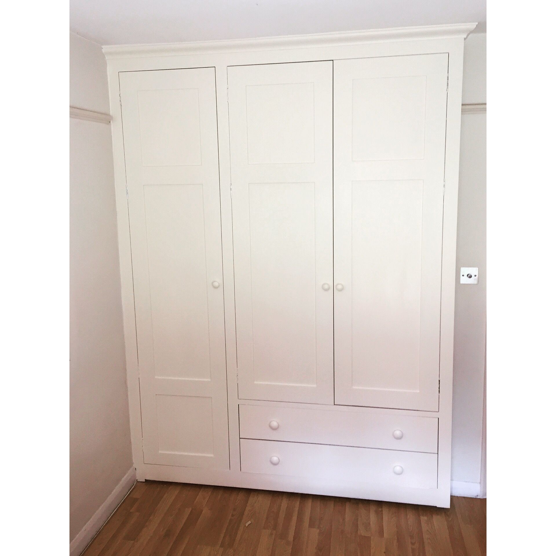 shaker style large wardrobe - FineWoodworking