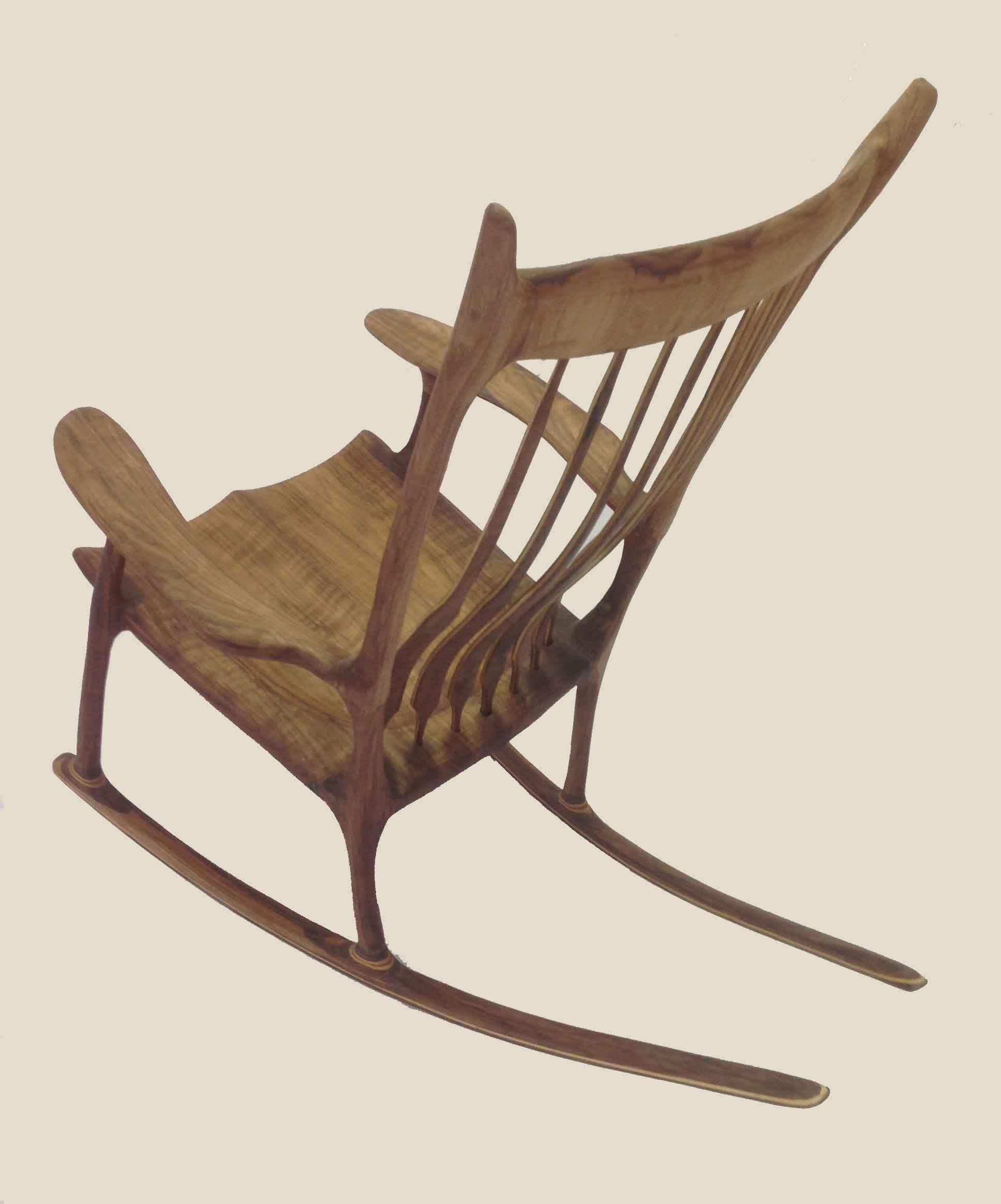 Maloof rocking chair - FineWoodworking