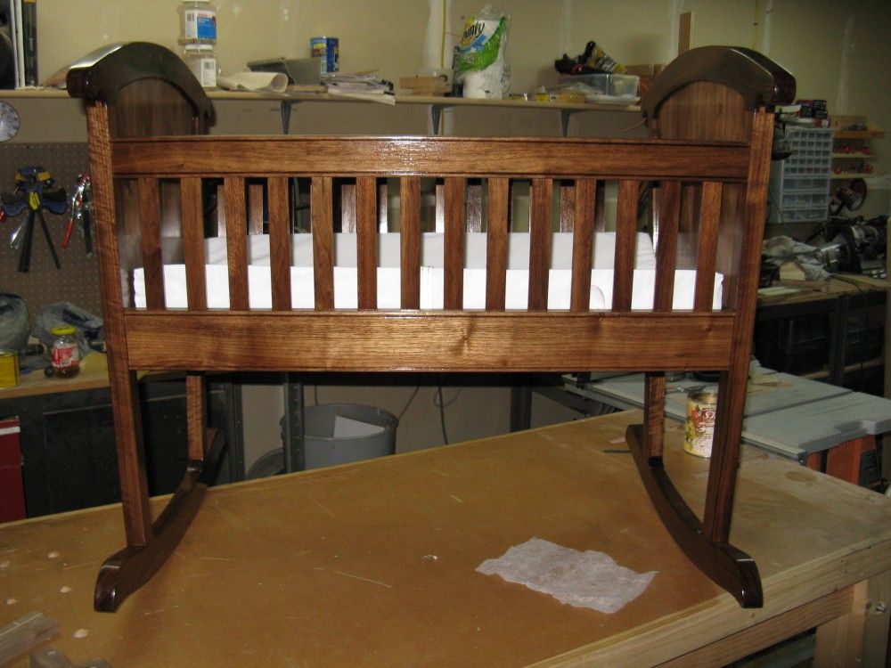 Walnut Cradle - FineWoodworking