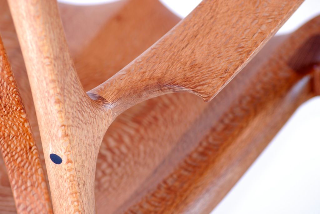 Sculpted double rocking chair - FineWoodworking