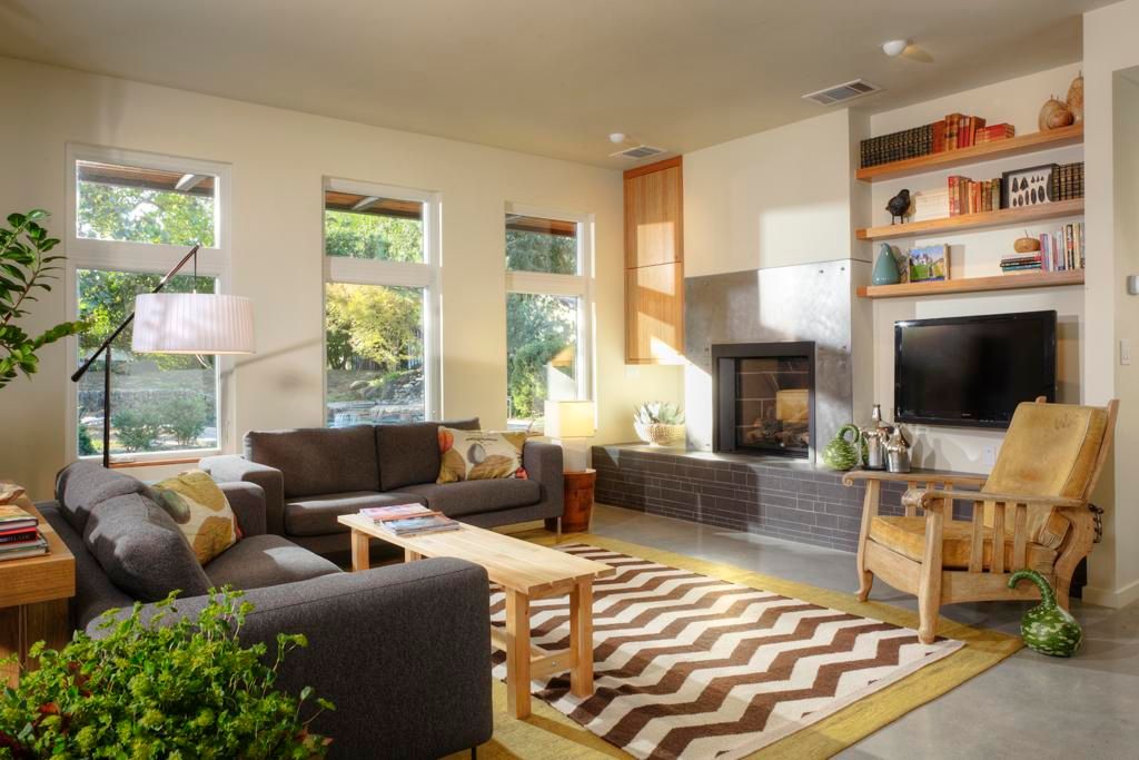 Modern Makeover - The Living Room - Fine Homebuilding