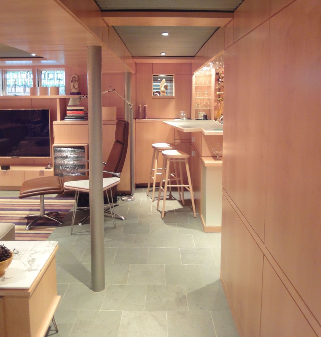 Transformed Basement to Lower Level - Fine Homebuilding