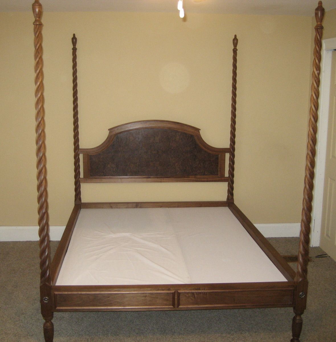 Rope Twist Bed FineWoodworking