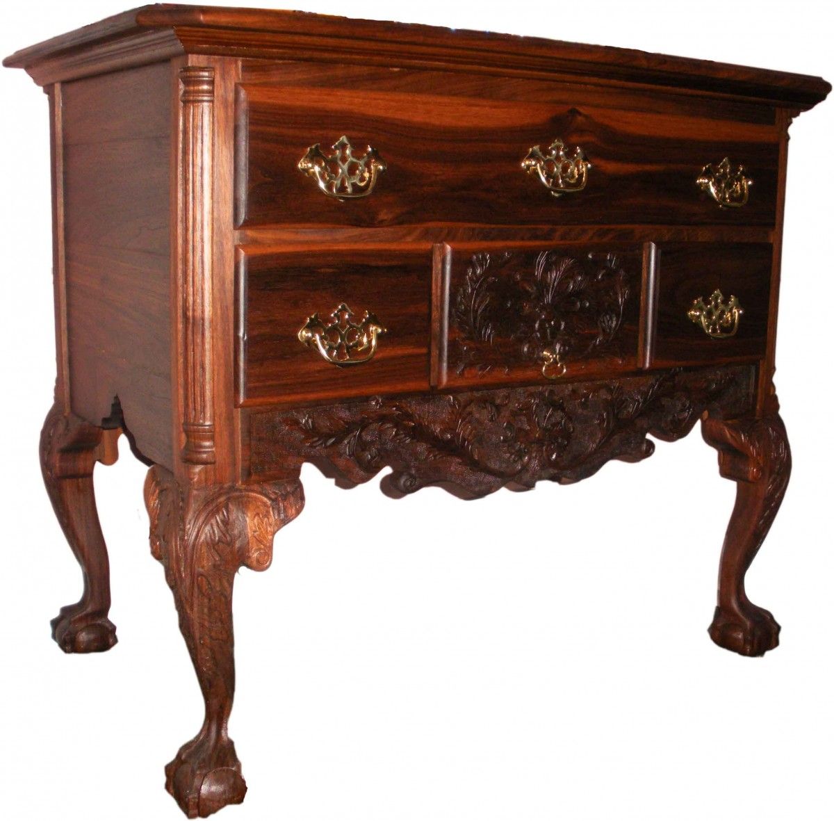 Walnut Lowboy - FineWoodworking