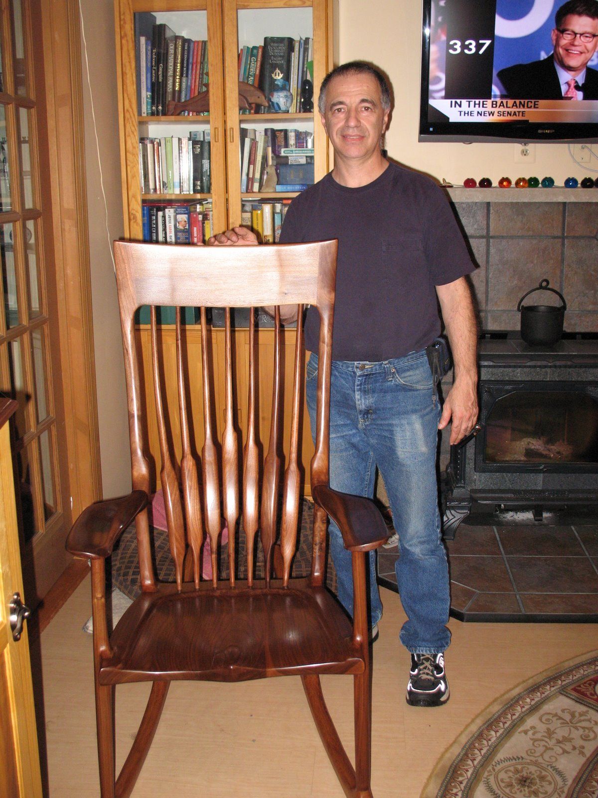 Rockiing chair - FineWoodworking