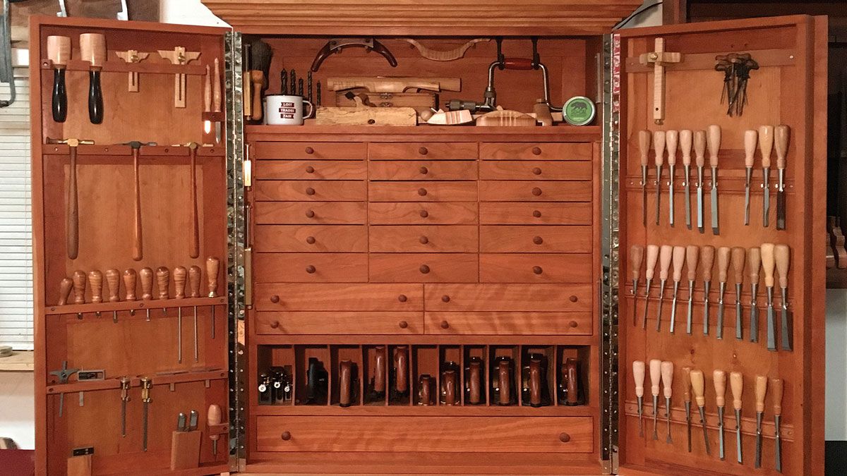 cherry tool chest