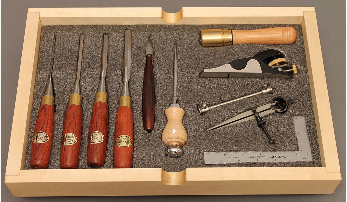 Walnut and Poplar Toolbox