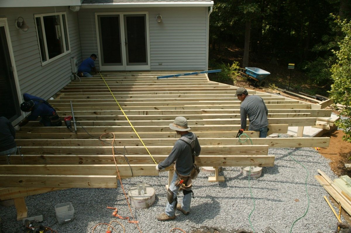 Framing a deck with a radius - Fine Homebuilding