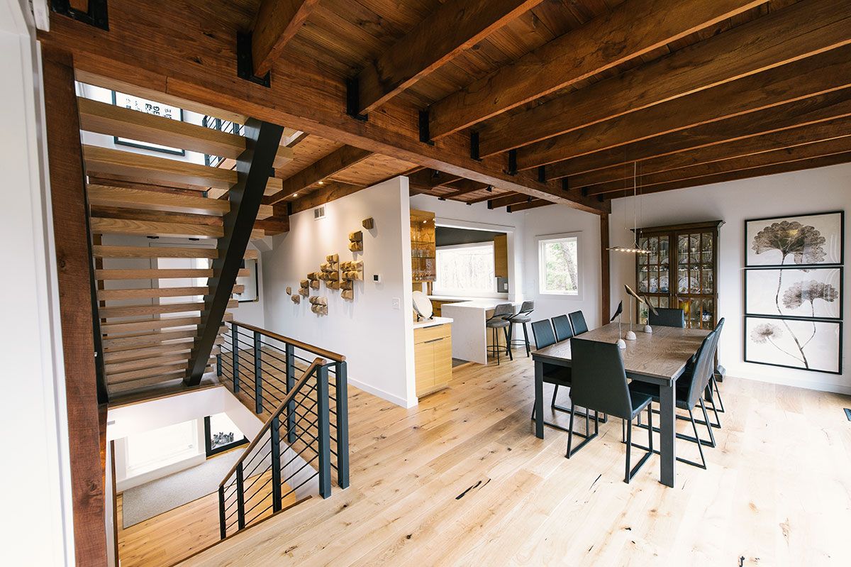 Contemporary Post and Beam Remodel - Fine Homebuilding