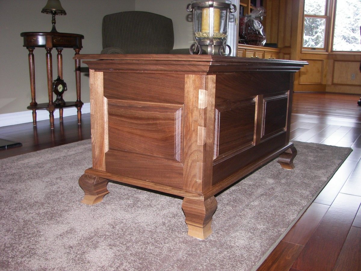 Walnut Chest - FineWoodworking