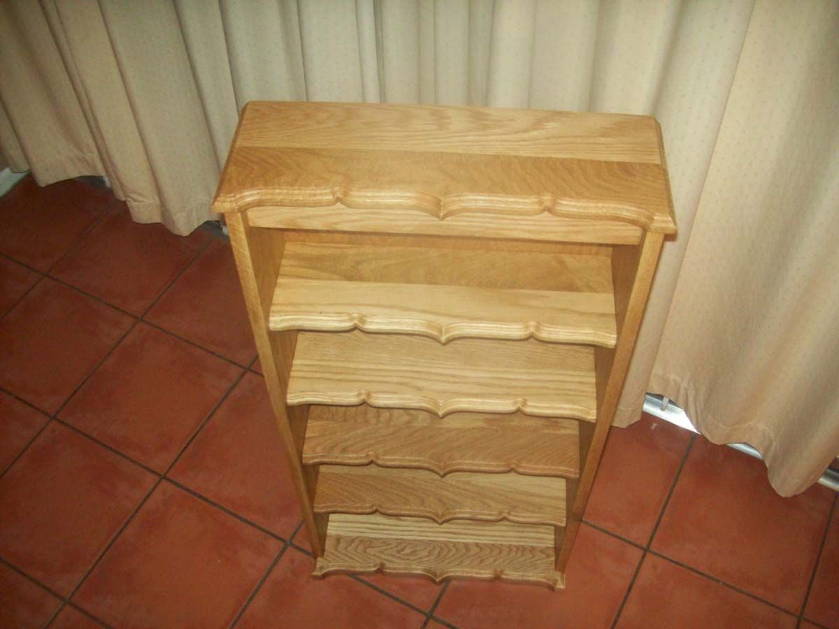 CD Rack from White Oak - FineWoodworking