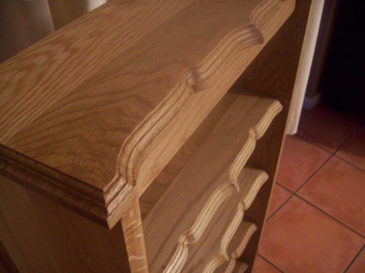 CD Rack from White Oak - FineWoodworking