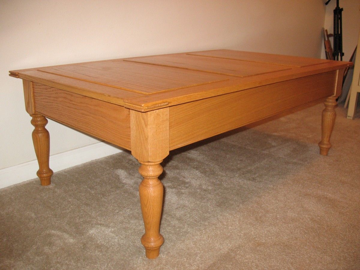 Oak retirement table - FineWoodworking