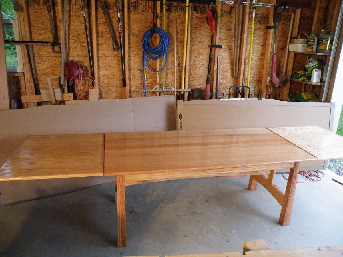 Dutch pullout Dining room table - FineWoodworking