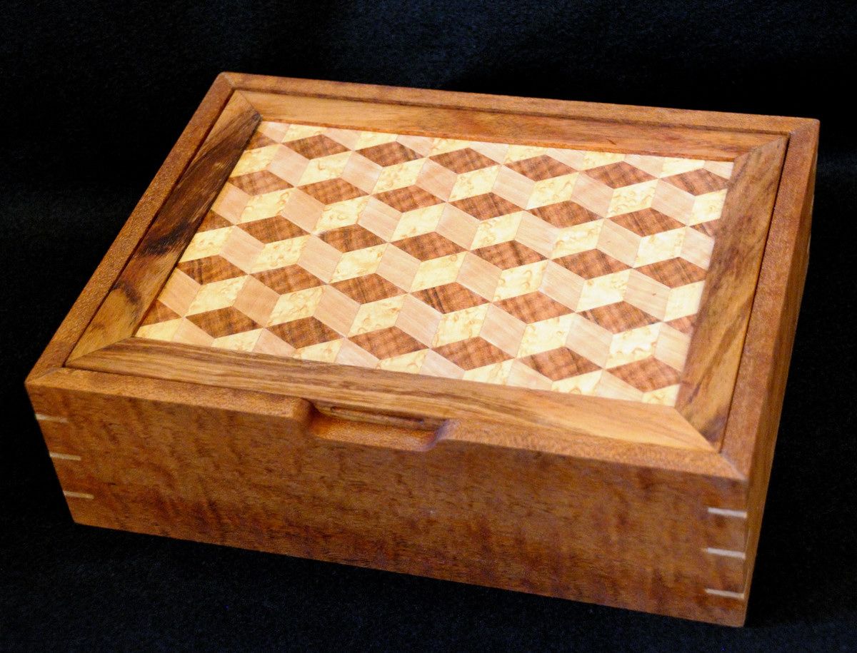 Marquetry Jewelry Box - FineWoodworking