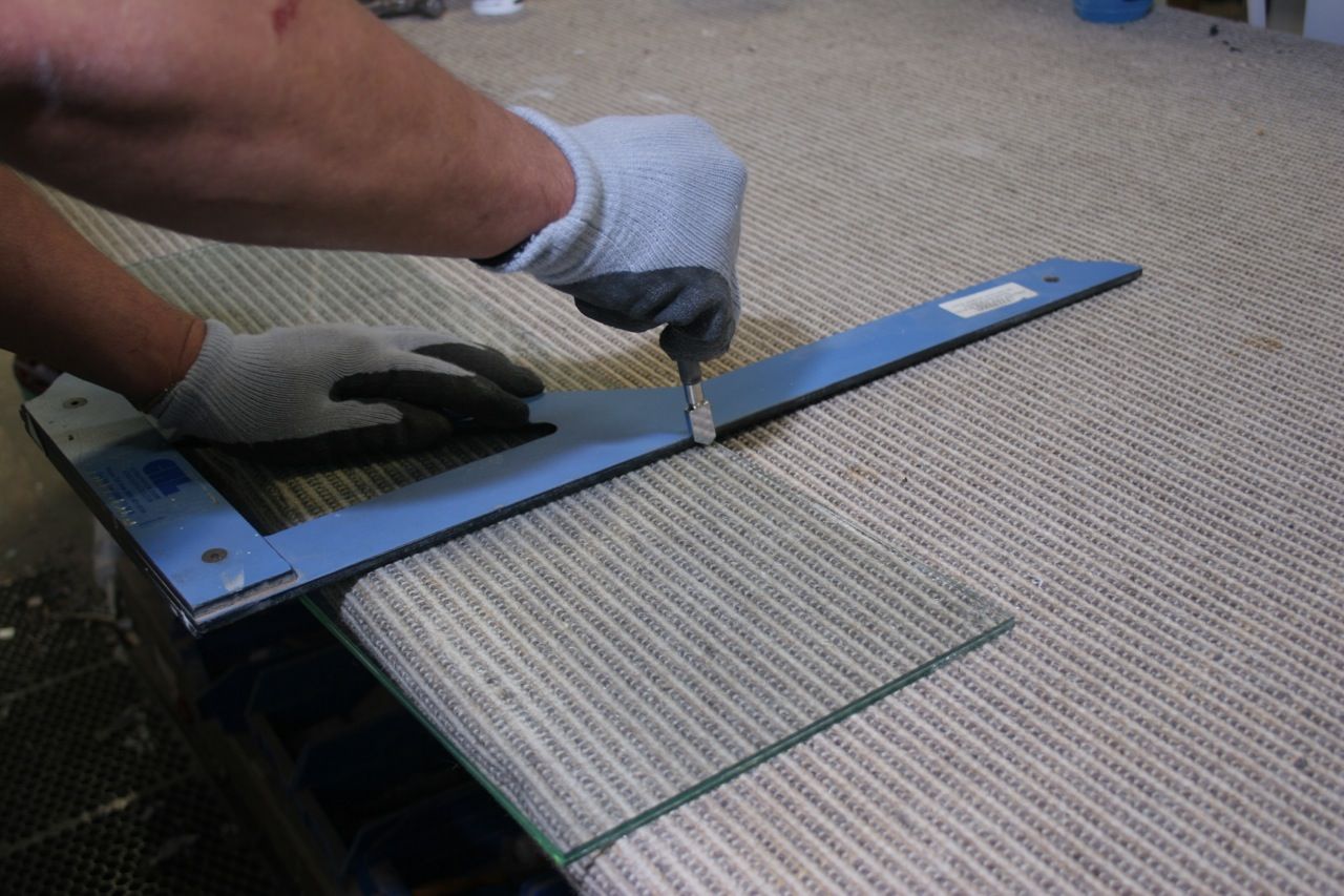 Cutting Laminated Glass Fine Homebuilding