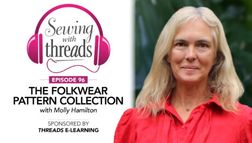 Sewing with Threads Podcast Episode 96 Artwork_Molly Hamilton