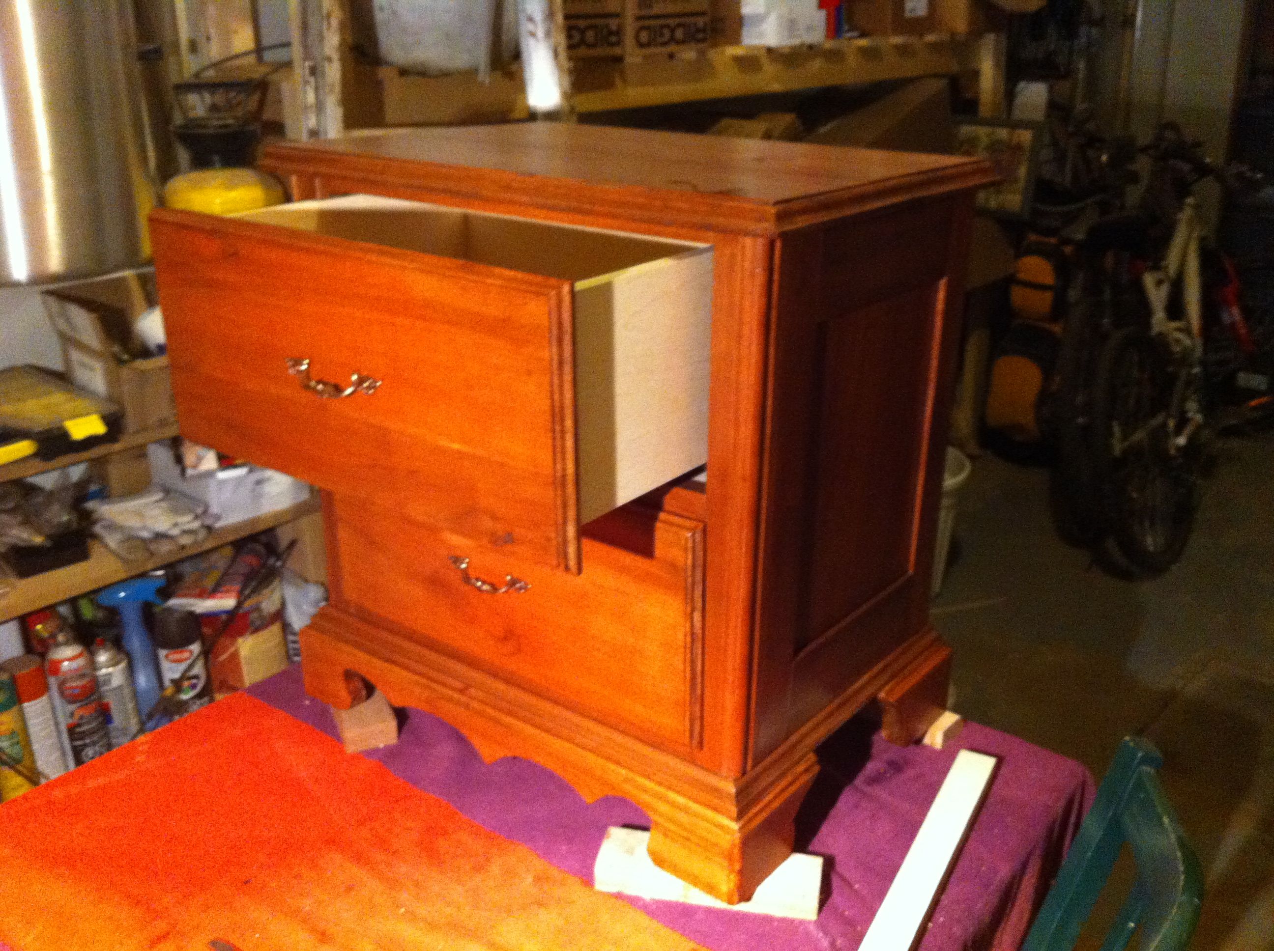 Cherry Night Table FineWoodworking