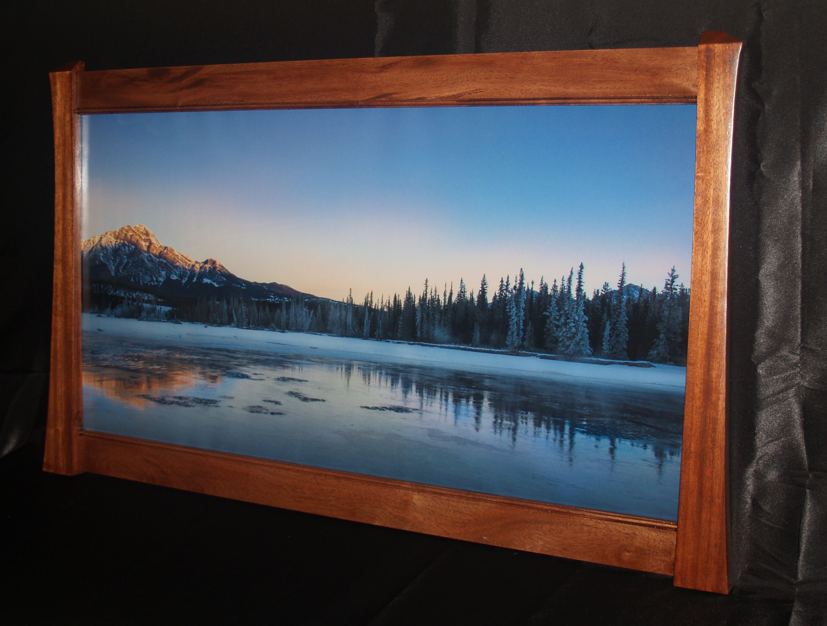 Large mahogany picture frame - FineWoodworking