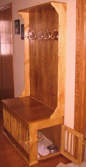 Coat Rack Dog Retreat - FineWoodworking