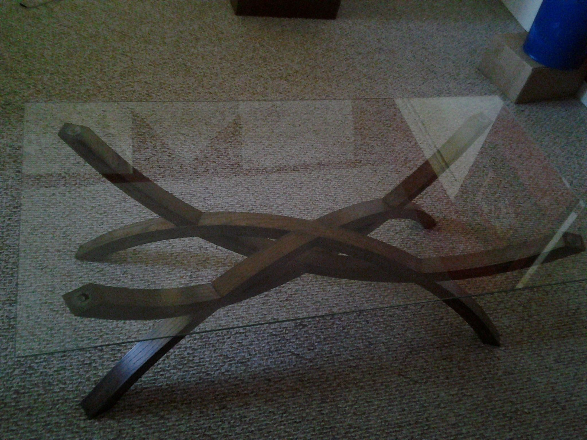 Arched glass table - FineWoodworking