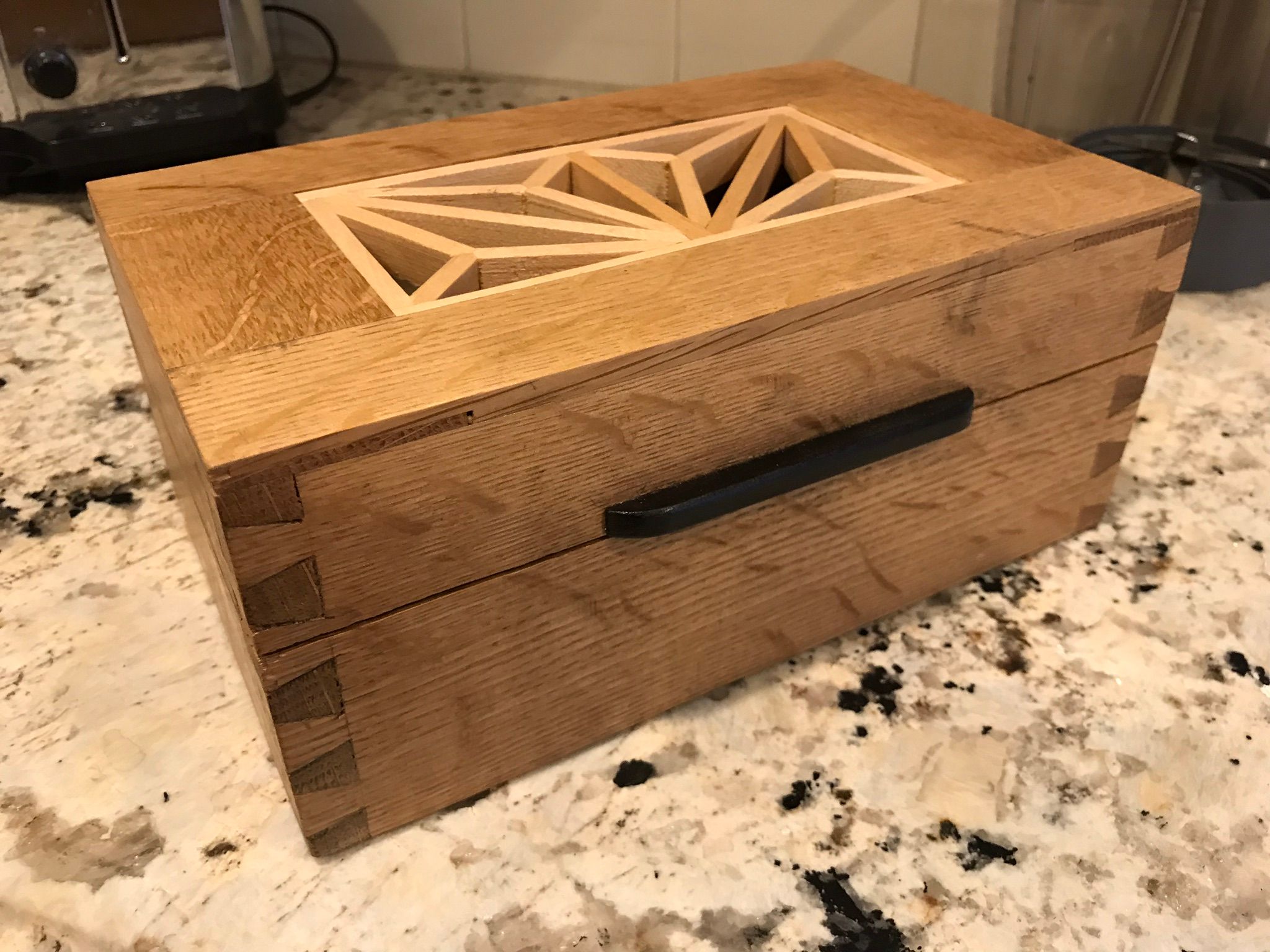 Kumiko Tea Box - FineWoodworking