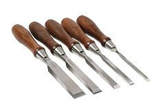 VEVOR VEVOR Wood Chisel Sets 12pcs Lathe Chisels 3-3/4Inch /95MM Woodworking  Chisels 9Inch Wood Lathe Tools Wood Chisels Lathe Tools for Wood Carving  Root Carving Furniture Carving Lathes