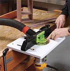 Router table deals for compact router