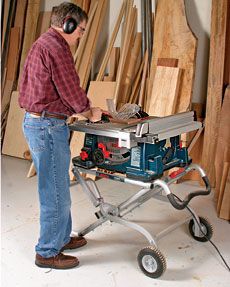 Bosch 4100DG 09 Portable Table Saw Review FineWoodworking