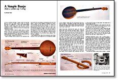 A Simple Banjo - FineWoodworking
