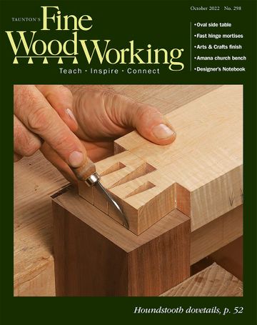 How to build an artful easel - FineWoodworking