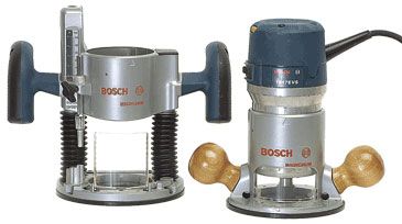 Bosch - 2.25 HP Combination Plunge- and Fixed-Base Router - Model