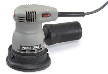 Porter cable random orbit deals sander dust collection