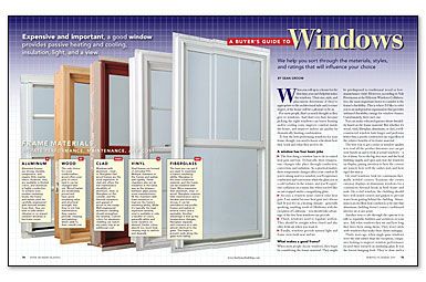 Glazing Types - Double Glazed Windows - Efficient Windows Collaborative