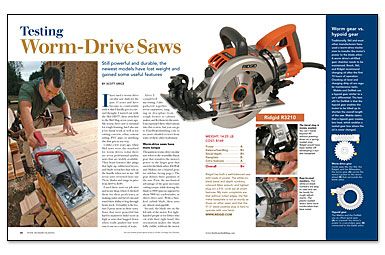 How to Safely Use a Worm Drive Circular Saw