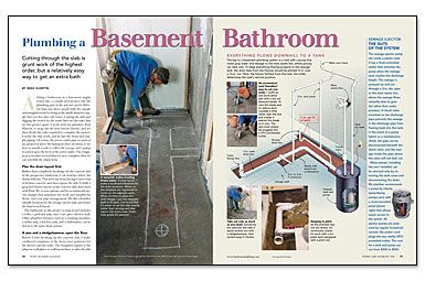 Clearing a Sink Drain - Fine Homebuilding