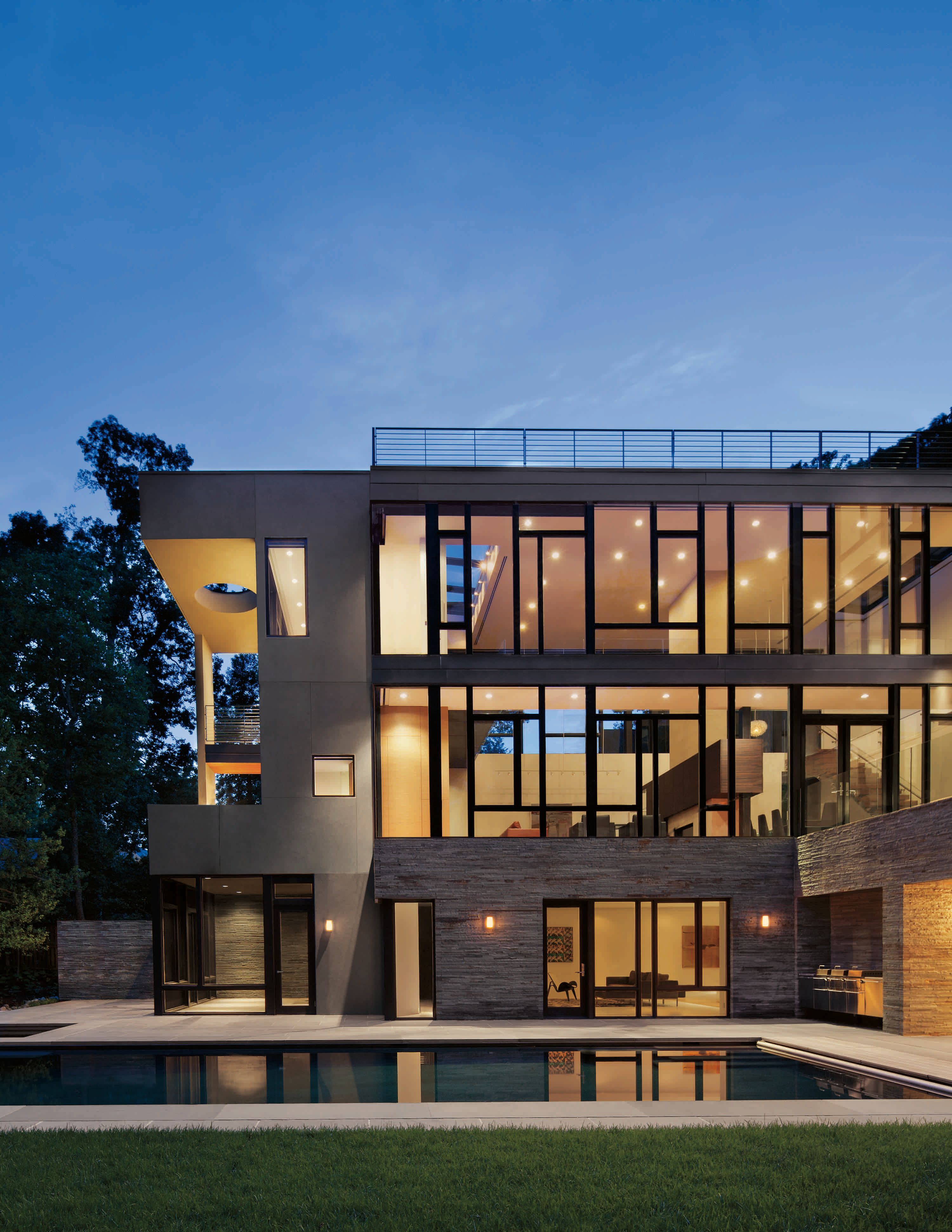 Contemporary Special Shapes Home - Fine Homebuilding
