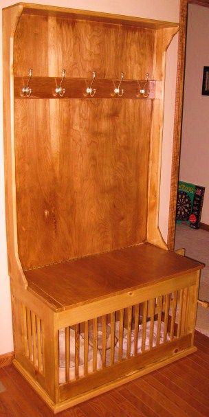 Coat Rack Dog Retreat - FineWoodworking