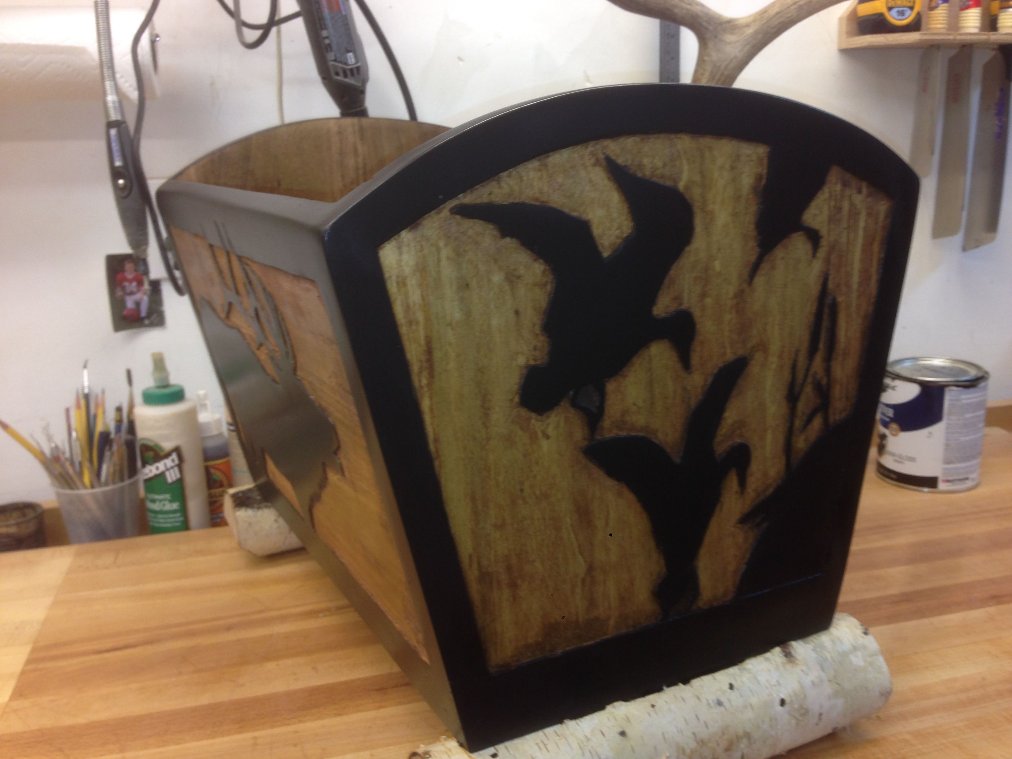 Thomas Molesworth inspired magazine rack (cowboy funiture ...
