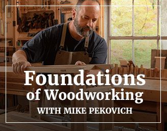 Foundations of Woodworking