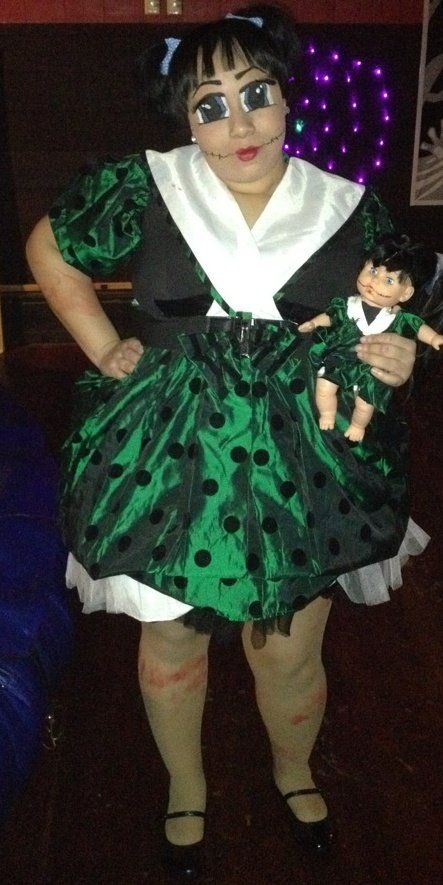 scary doll costume dress