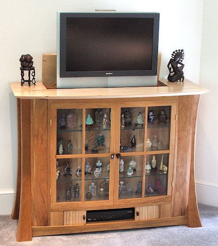 Tv deals showcase woodwork