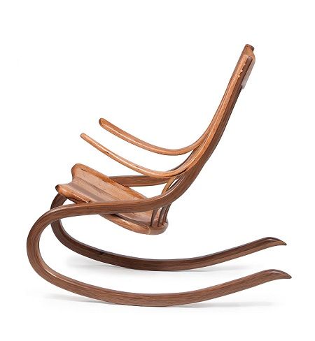 Stephanie's Bent Wood Rocker - FineWoodworking