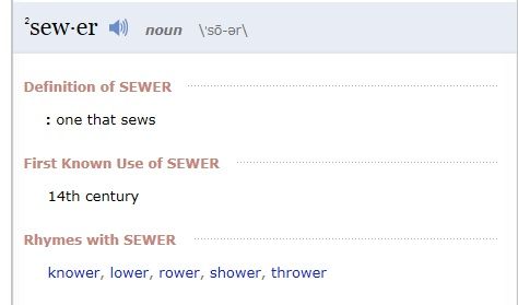 SEWN definition in American English